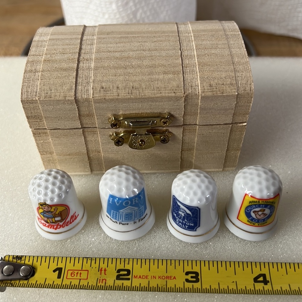 New Collectible Vintage Porcelain Thinbles